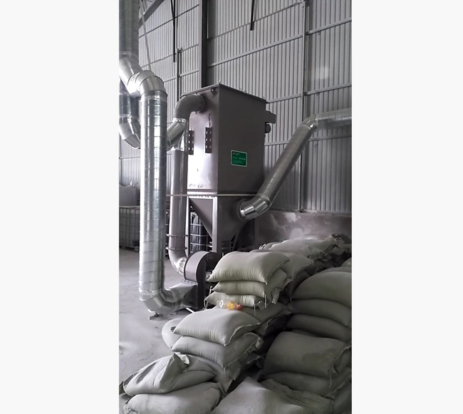 山东临沂某聚丙烯配料车间粉尘治理